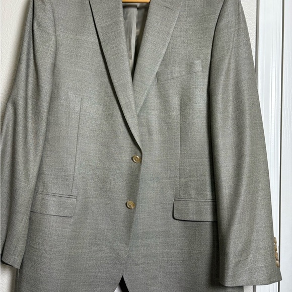 Ralph Lauren Light Tan/Beige Men's Blazer/Sport Coat. Silk/Wool Blend. 46R - Picture 9 of 16